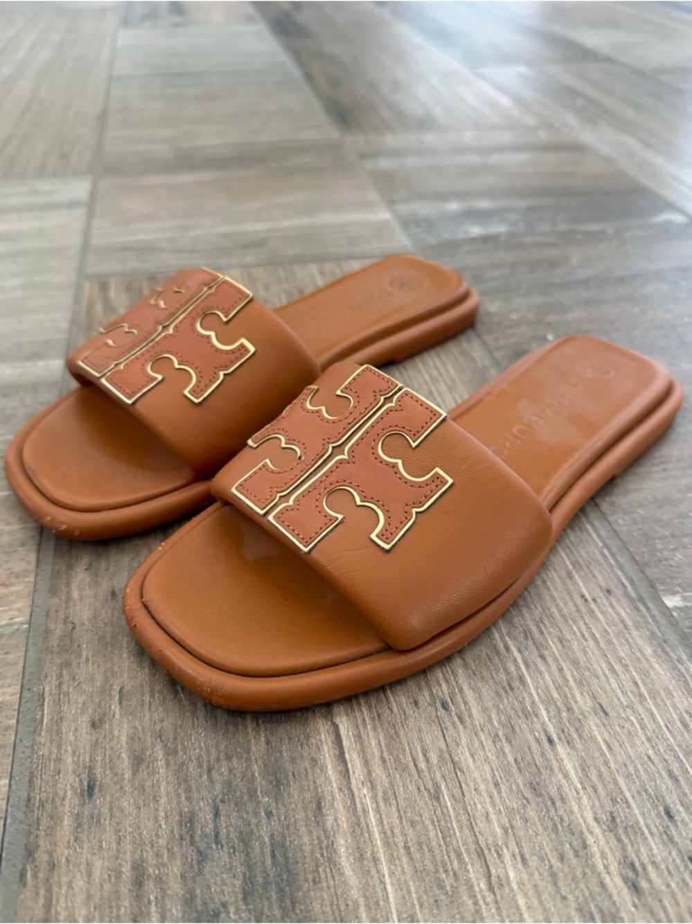 Tory Burch Double T Sport Slide size 7 - Picture 2 of 10